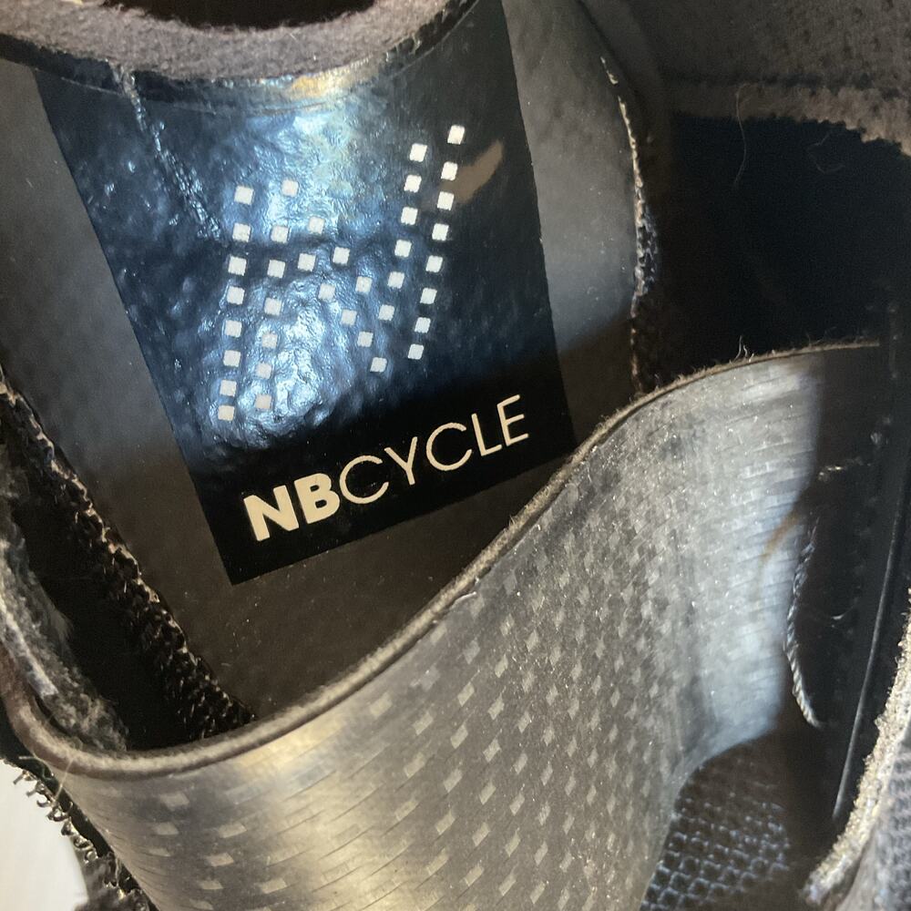 New Balance NB Cycle Indoor Cycling Shoes Black Velcro Strap Women’s 8.5 (EU 40 - Picture 7 of 10